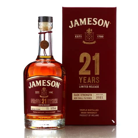 jameson 21 years whiskey.